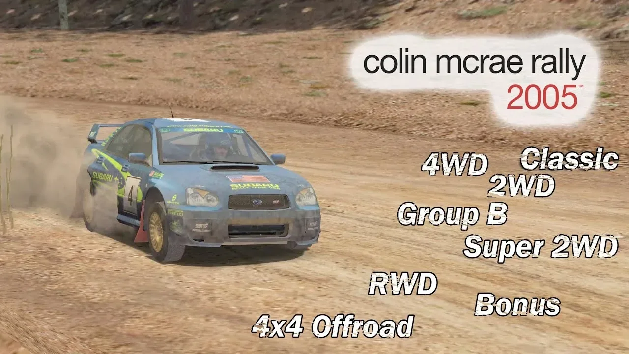 Colin McRae Rally 2005 — PS2 ROM Download