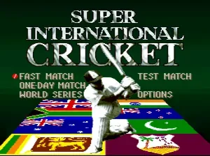 Super International Cricket — SNES ROM Download